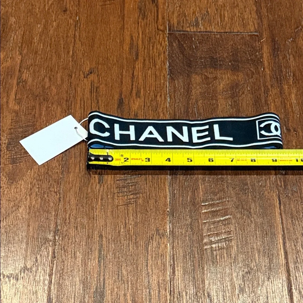 NWT! Handmade Black and White Headband - Picture 3 of 8